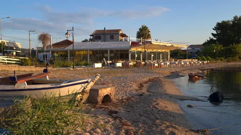 Sunrise beach walk. Stock Footage 140480591