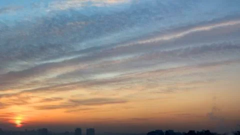 Sunrise in beijing Stock Photos