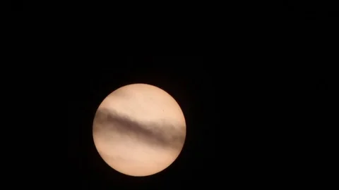 Sunrise on black sky Stock Footage 81491005