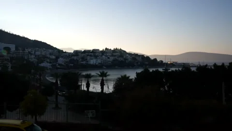 Sunrise in Bodrum. Turkey timelapse. Video stock 172567134