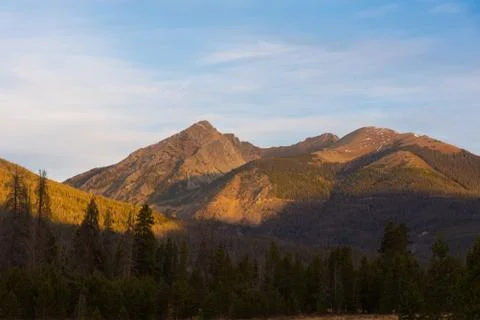 Sunrise at Bowen Mountain Stock Photos