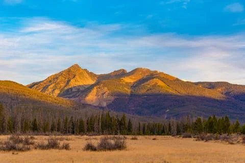 Sunrise at Bowen Mountain Stock Photos