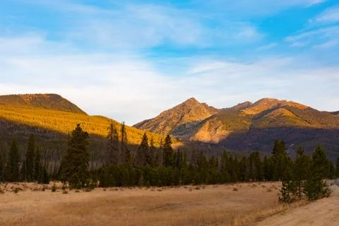 Sunrise at Bowen Mountain Stock Photos