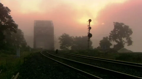 Sunrise Bridge 278 Stock Footage 508044