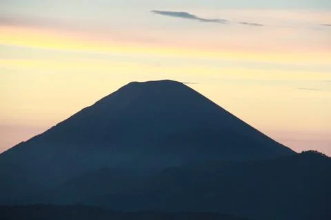 Sunrise in bromo Fotos Stock