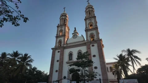 Sunrise at the Cathedral Stock Footage 316021927