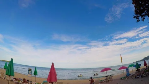 Sunrise Chaweng Beach , Ko Samui , Thailand 库存影片 95123010
