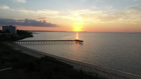 SUNRISE CHESAPEAKE BAY Stock Footage 269845237