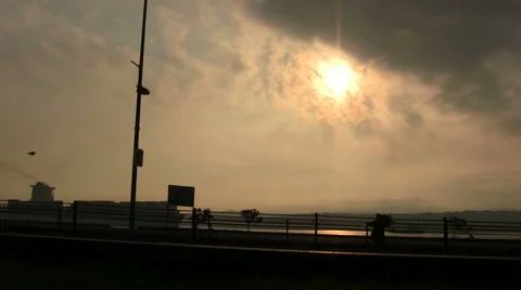 Sunrise to City Stock Footage 46223519