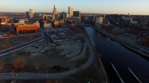 Sunrise on City Stock Footage 50795475