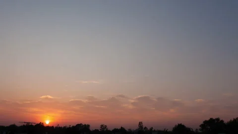 Sunrise in the city Stock Footage 131890031