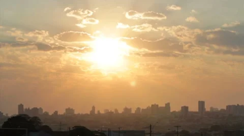 Sunrise - city timelapse 9 Stock Footage
