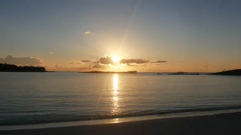 Sunrise at Clearwater Beach Stock Footage 137024224