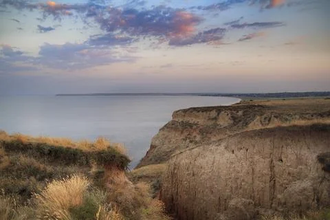 Sunrise at a Cliff Фото