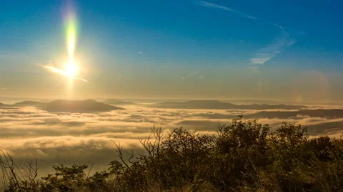 Sunrise cloud sea (part2) Stock Footage 150063916