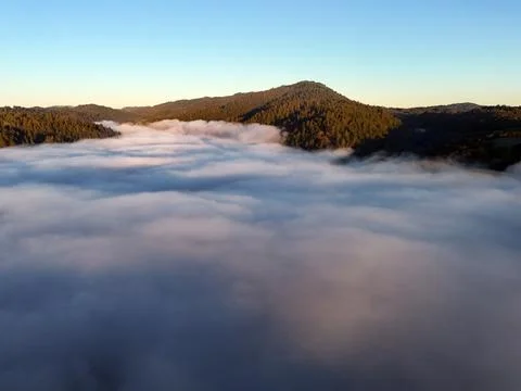 Sunrise In The Clouds 2 Stock Photos