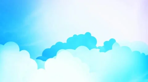 Sunrise clouds with flying swallows 스톡 동영상 22343079