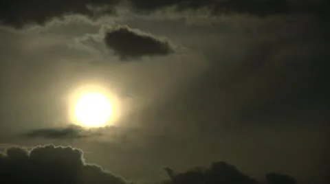 Sunrise, Clouds. Stock Footage 10122413