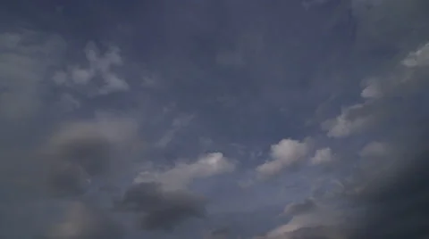 Sunrise clouds movement time lapse Stock Footage 35065384