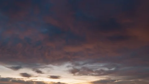 Sunrise clouds time lapse Stock Footage 123558330