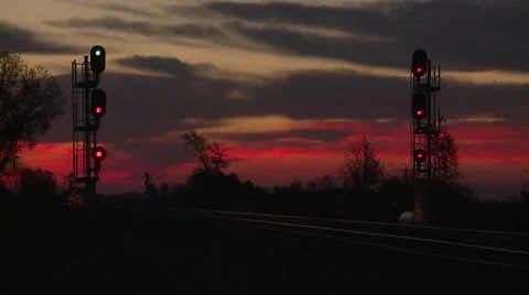 Sunrise Coal Train 스톡 동영상 65698418