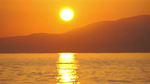 Sunrise at coast Video stock 43143261