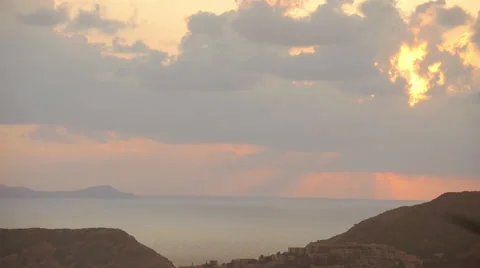 Sunrise at coast. Timelapse. Stock Footage 42831644