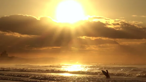 Sunrise Coastline 库存影片 333363467