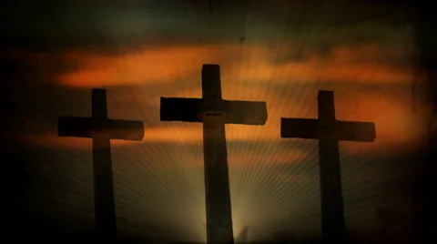 Sunrise Cross Stock Footage 50721105