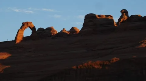 Sunrise at Delicate Arch Timelapse 4k Stock Footage 47119895