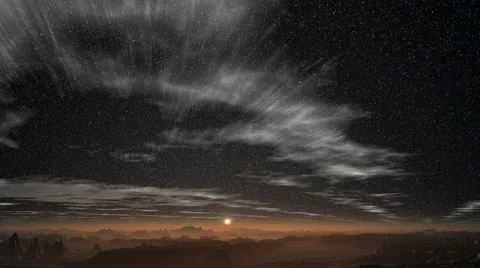 Sunrise in the desert Vídeo Stock 46636474