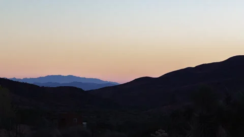 Sunrise Desert Time Lapse Joshua Tree National Park 4k Nature California Stock Footage 335452964