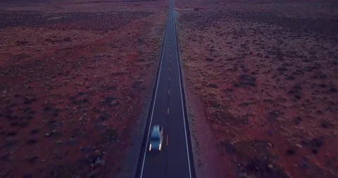 Sunrise of Distant View Of Monument Valley From The Famous Forrest Gump Point Stock Footage 238436105