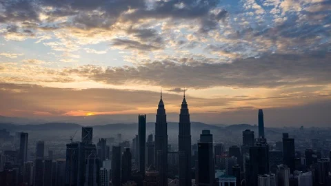 Sunrise dramatic Stock Footage 121862274