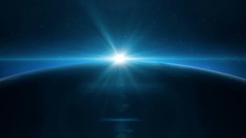 Sunrise Earth Stock Footage 103413007