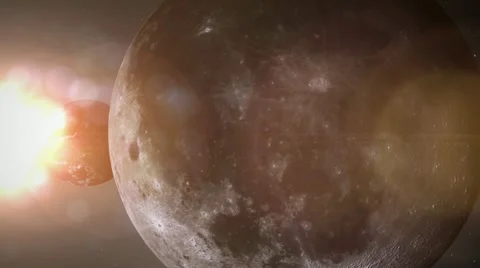Sunrise of Earth From the Moon Видео 12104706