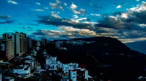 Sunrise in Ecuador Time Lapse Vidéo 47199626