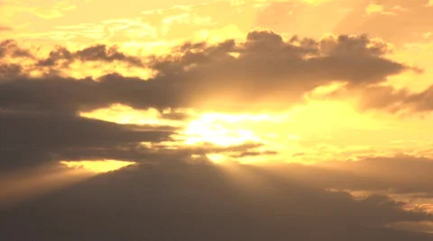 Sunrise of Fire Time Lapse Stock Footage 38176431