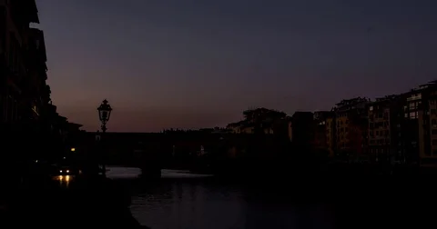 Sunrise in Florence Stock Footage 74316673