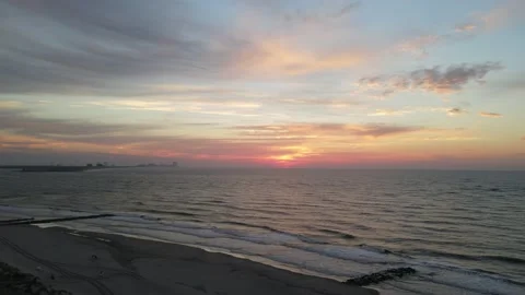 Sunrise Flyover Video stock 137425315