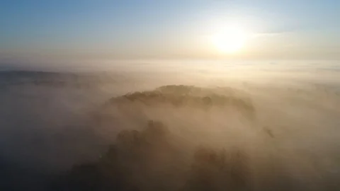 Sunrise + Foothills (1) Stock Footage