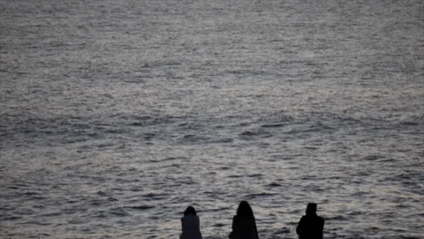 Sunrise front row seats Stock Footage 131338906