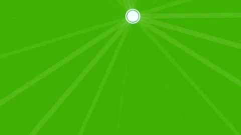Sunrise god rays on green screen overlay 4K Stock Footage 336514012