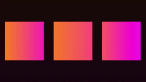 Sunrise Gradient x3 Boxes (4K) 库存影片 150268153