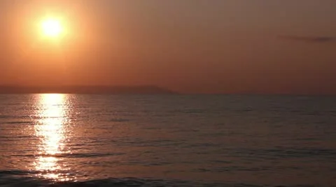 Sunrise (high seas) Stock Footage 11859339