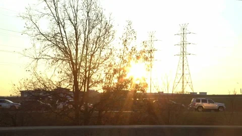 Sunrise highway timelapse Video stock 139719692