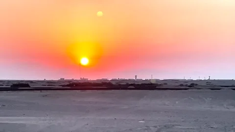 Sunrise in Hurghada Video stock 281428058