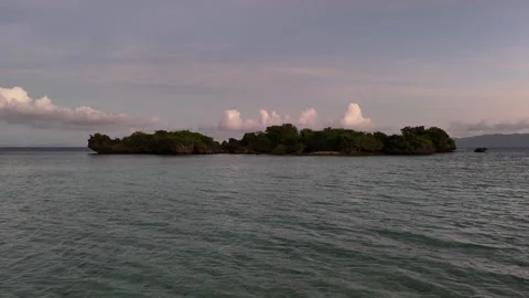 Sunrise Island Stock Footage 259690480