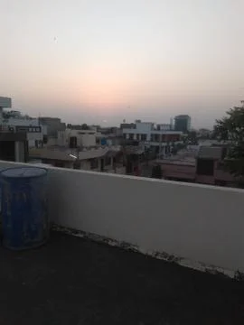 Sunrise in Jaipur Stock Photos