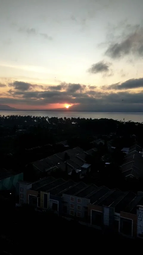 Sunrise of java Stock Footage 211643608